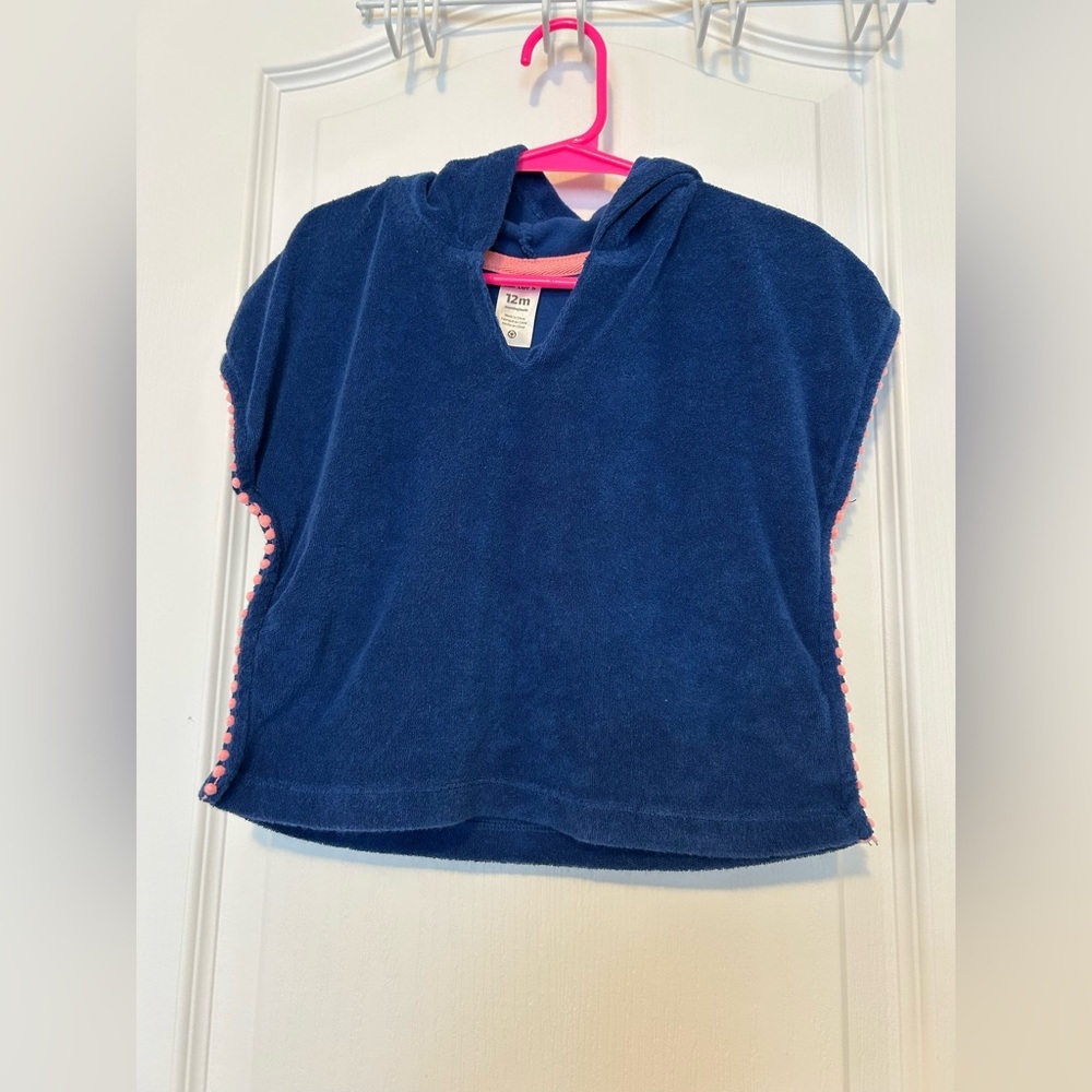 Carter's Blue Kids Swim Coverup